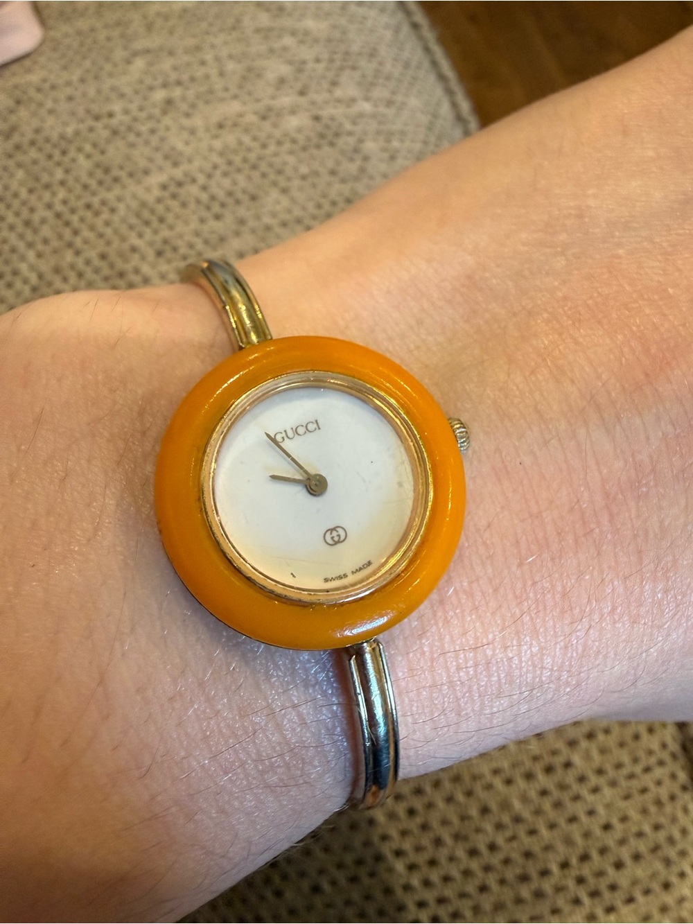 Gucci Orange Bezel ONLY for watch 1100L or 11/12.2